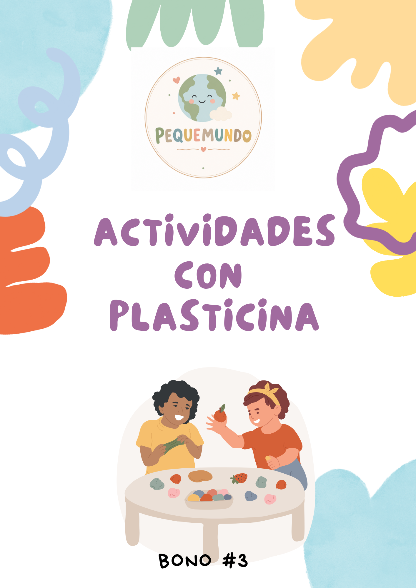 Bono Actividades con Plasticina