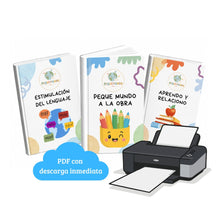 Kit Peque Mundo 3x1 para niños de 2 a 7 años